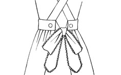 図4-8 シャーリィ・テンプルのエプロンの腰ヒモ