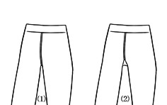 図5-1 パンティ・ストッキングの股間